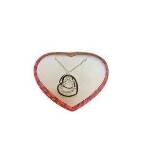 New Avon Loving Moment Triple Heart Necklace W/Heart Gift Box (1656A&B)